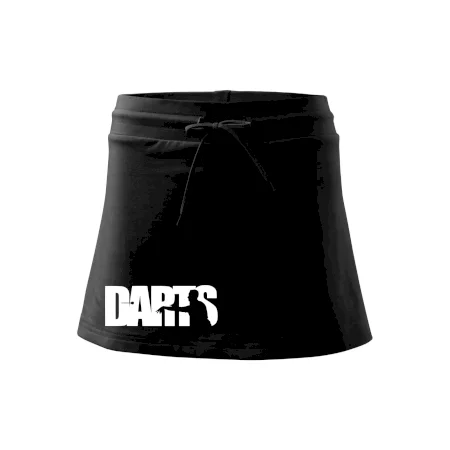 Darts - nápis so šípkarom