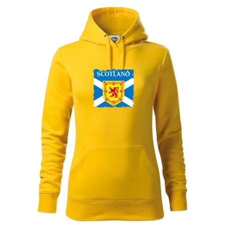 Škótska vlajka s erbom leva