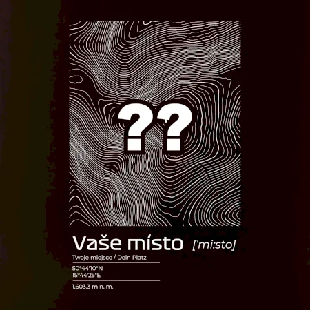 Vaše miesto - vrstevnice v obdĺžniku