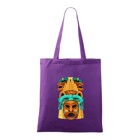 Mayová maska s pyramídou