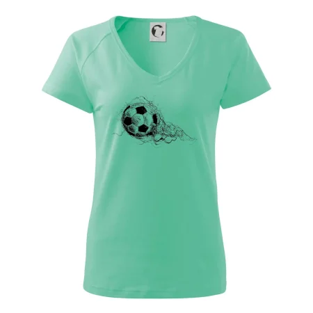 Futbalová lopta - kresba ceruzkou