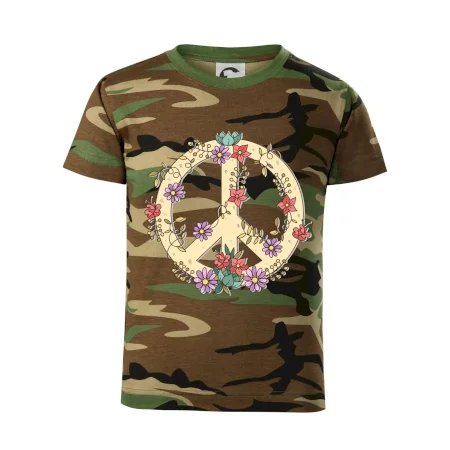Peace symbol pieskový