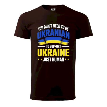 You don't need to be Ukrainian to support Ukraine just human