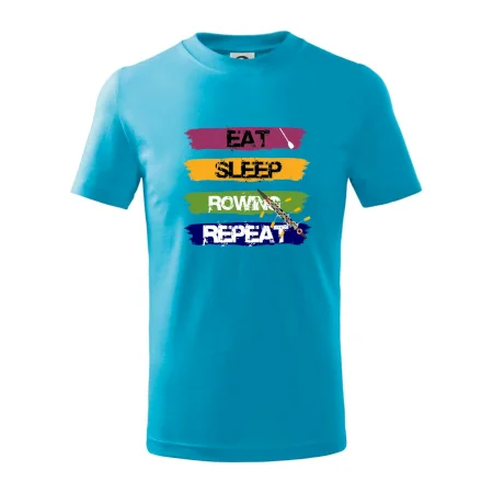 Eat sleep rowing repeat farebné