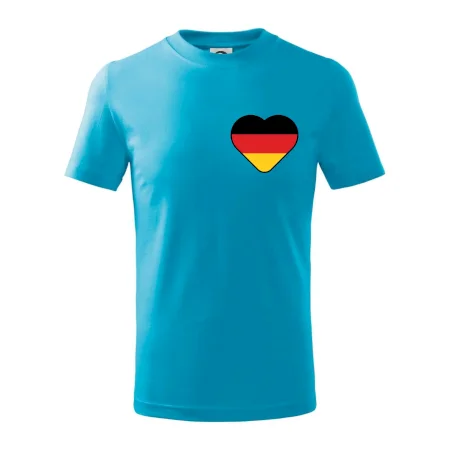 Germany love prso - Nemecká vlajka