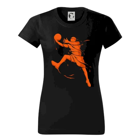 Basketball player splash