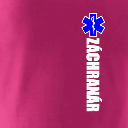 Nápis Záchranár + hviezda