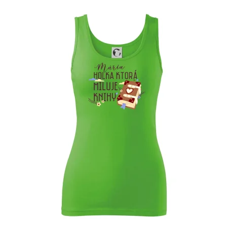 Kniha - Holka, ktorá miluje knihy  - Vaše meno