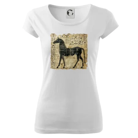 Egyptské hieroglyfy kôň