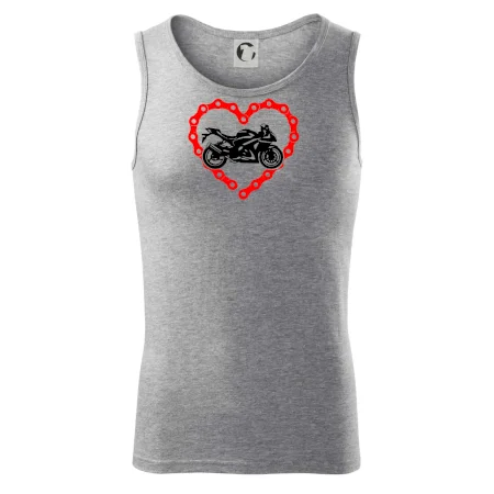 Moto srdce reťaz - superšport