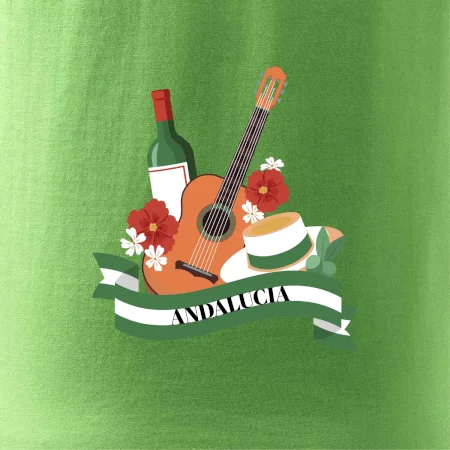 Andalucia gitara a stuha