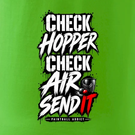 Kontrola zásobníka – Check Hopper Air paintball