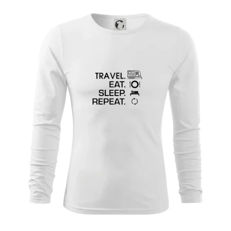 Eat sleep travel - Veľký príves
