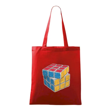 Rubikova kocka kreslená