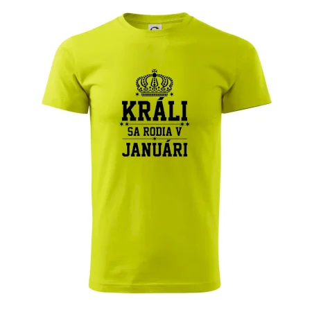 Králi sa rodia v januáry