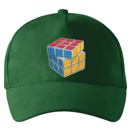 Rubikova kocka kreslená