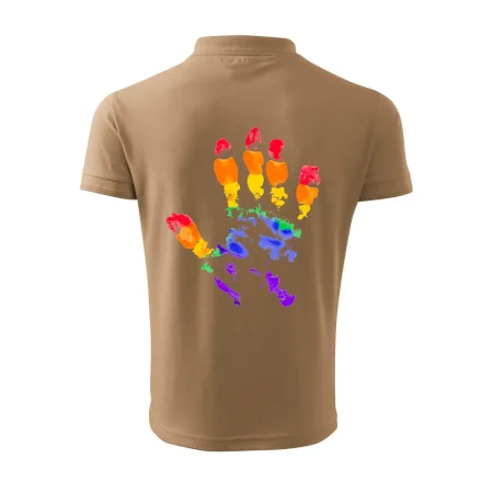 LGBT hand print