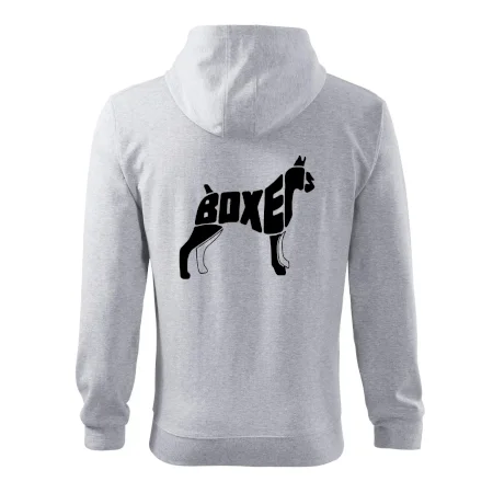 Boxer nápis v tele