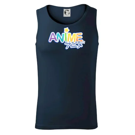 Anime nápis dúhový