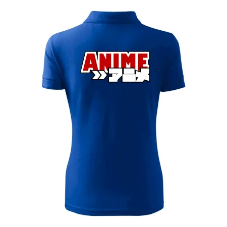 Anime nápis červený