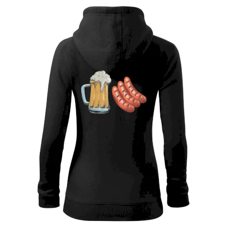 Pivo a klobása