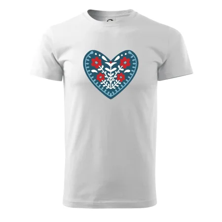 Folklór - srdce modré plné
