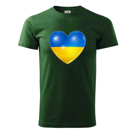 Ukrajina srdce vlajka