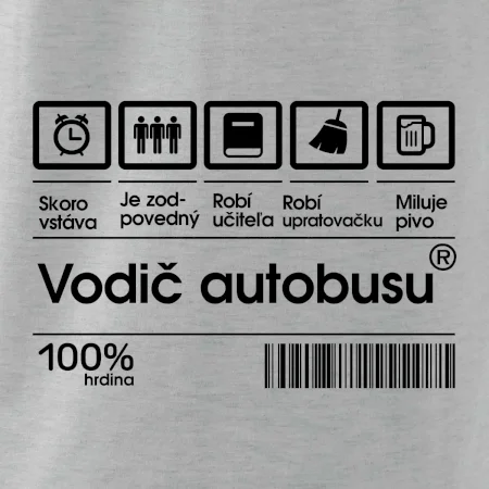 Čiarový kód - Vodič autobusu