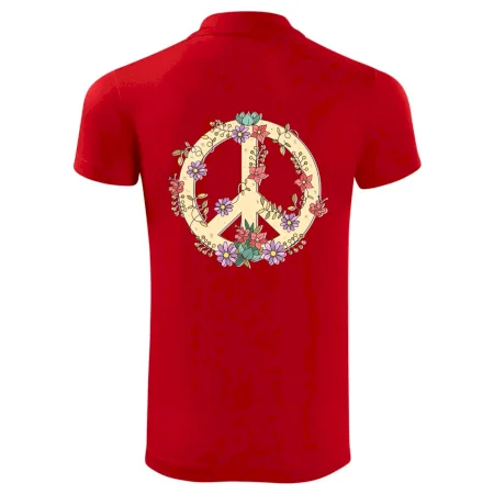 Peace symbol pieskový