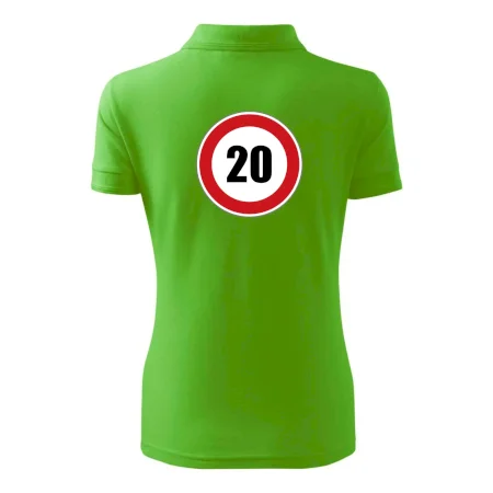 Dopravná značka - obmedzenie rýchlosti 20