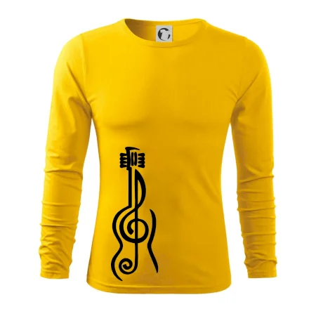 Husľový kľúč gitara