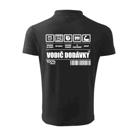 Čiarový kód - Vodič dodávky