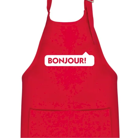 Nápis Bonjour