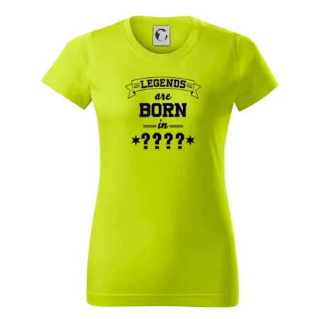 Legends are born in (Tvoj mesiac narodenia)