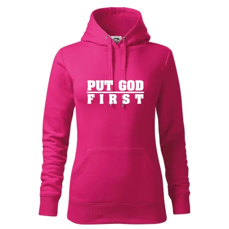 Put God first hrubý nápis