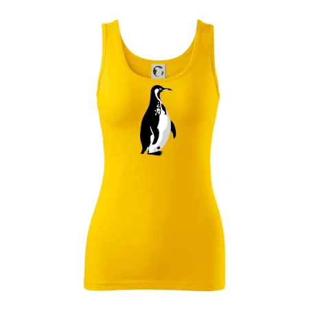 Tučniak čiernobiely z boku