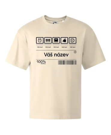 Čárový kód - Vlastní text