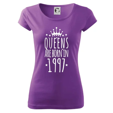 Queens are born in 1997