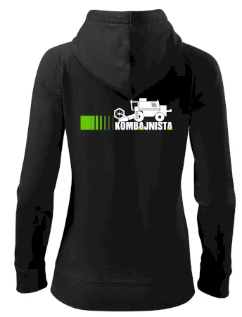 Kombajnista zelená a žltá