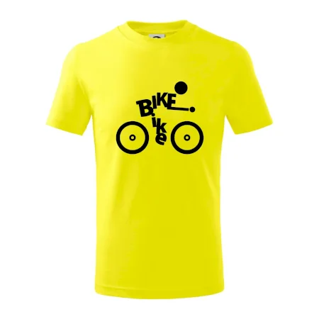 Bike nápis postava
