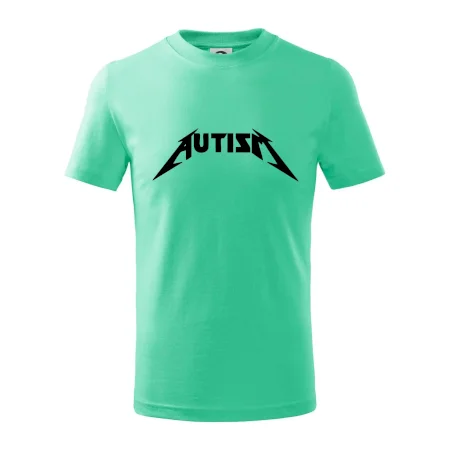 Autism rock nápis