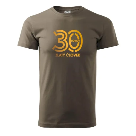 30 rokov zlatý človek