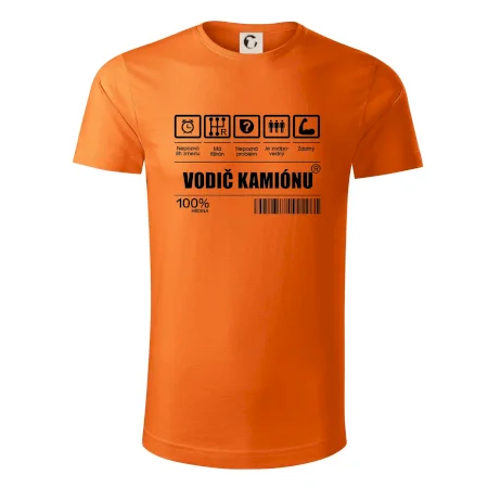 Čiarový kód - Vodič kamiónu