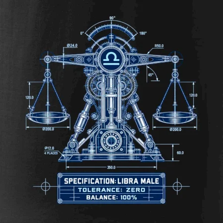 Váhy Engineering of Libra technický motiv
