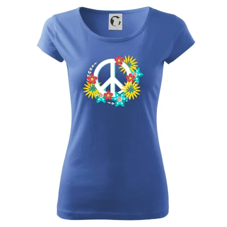 Peace symbol abstraktný