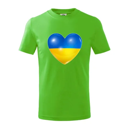 Ukrajina srdce vlajka