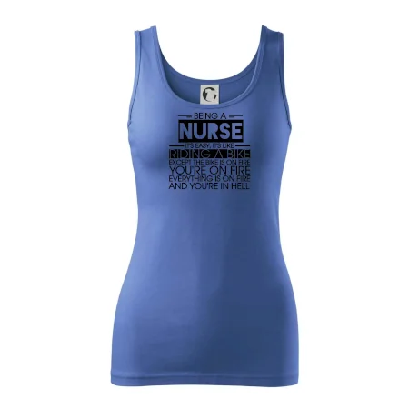 Being a nurse - bike