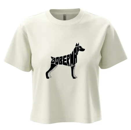 Dobermans - nápis v tele