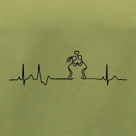 EKG zamilovaný pár