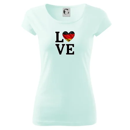 Love Nemecká vlajka